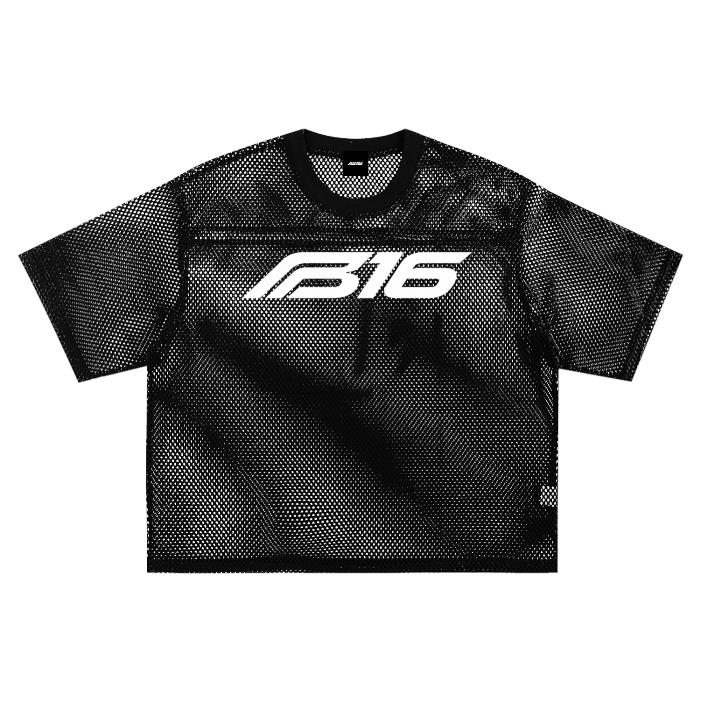 See-through Boxy Net T-Shirt