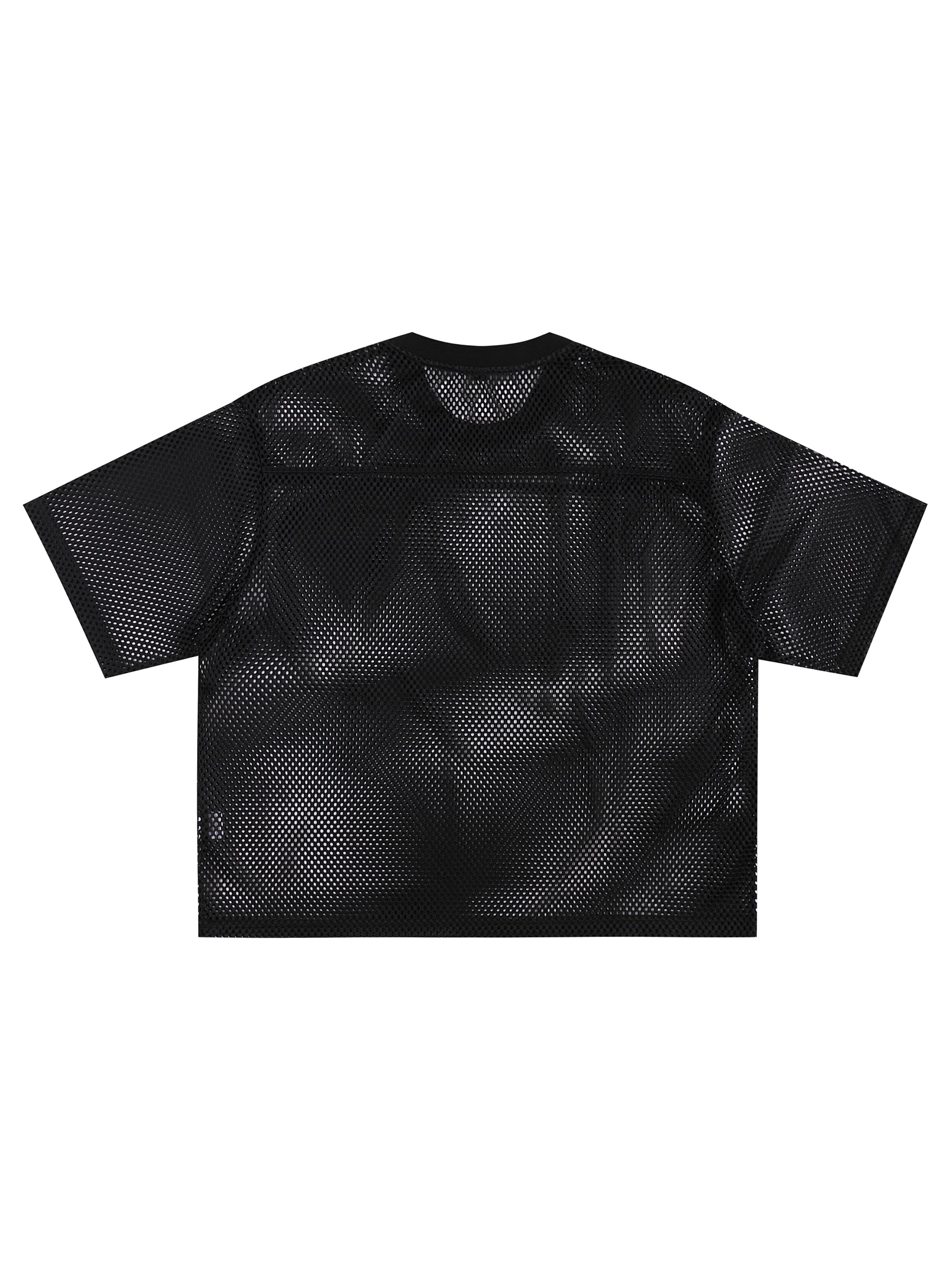 See-through Boxy Net T-Shirt